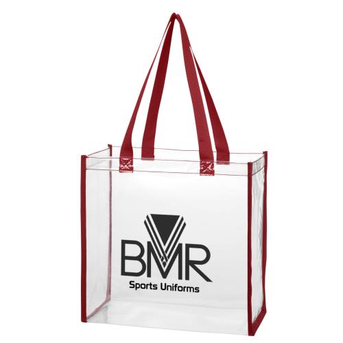 Bags - Tote Bags - Clear & Transparent - PrismView Clear Tote with Custom Print