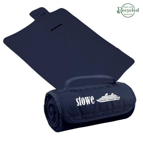 Sports & Outdoors - Blankets - CozyCarry Roll-Up Fleece Blanket