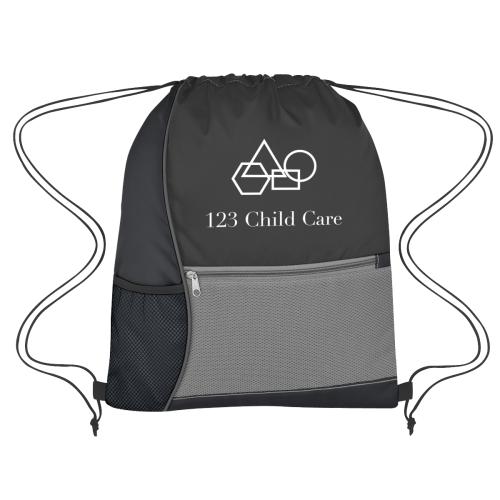 Bags - Drawstring Bags - Nylon & Polyester - ColorFlex Sporty Drawstring Pack