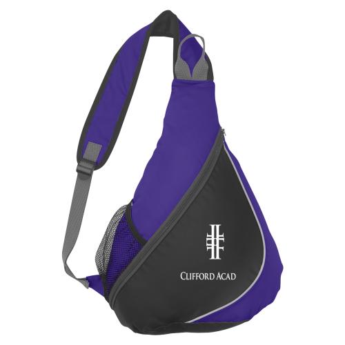 Bags - Sling Bags - VibrantWave Polyester Sling Pack