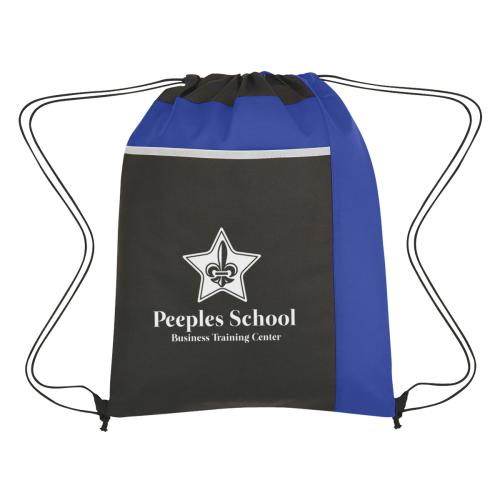 Bags - Drawstring Bags - Non-Woven - VibrantShield Water-Resistant Sports Pack