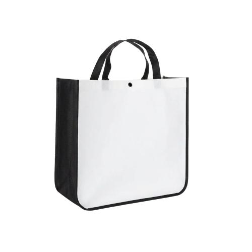 Bags - Tote Bags - GlitzGuard Metallic Trim Tote Bag