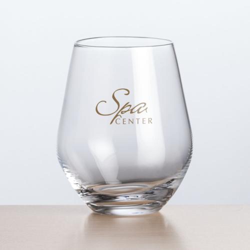 Drinkware - Barware - Wine Glasses - Reina Stemless Wine - VividPrint™