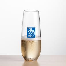 Boston Stemless Flute - VividPrint&trade; - Champagne Flutes