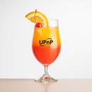 SunsetGlow 18oz Etch Cocktail Glass Set