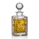 Crystallea 25oz Etched Spirits Decanter Set