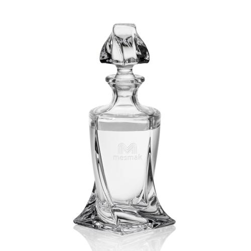Drinkware - Barware - Decanters - TwistStone 17oz Crystal Decanter Set