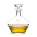 CrystaLuxe 54oz Etched Decanter Set