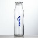 AquaElegante 22oz Glass Desk Hydrator - Crystal Clear