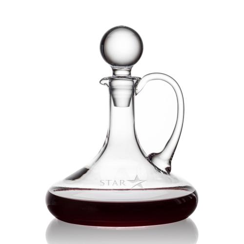 Drinkware - Barware - Carafes - CrystalWave Decanter & Wine Glass Set