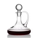 CrystalWave Decanter & Wine Glass Set