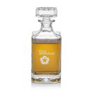 Crystal Luxe 24oz Etched Decanter Set