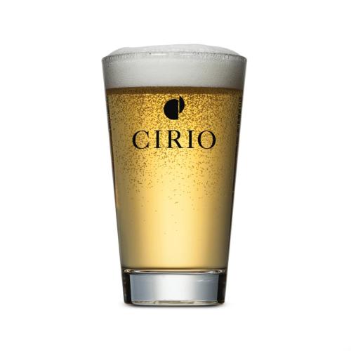 Drinkware - Barware - Beer Glasses & Stiens - ShimmerLock 18oz Etched Beer Glass Set