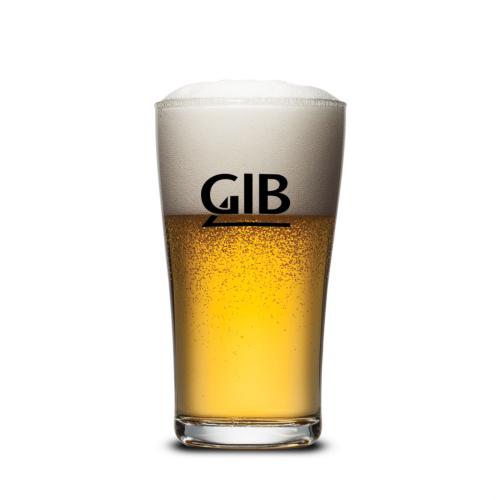 Drinkware - Barware - Beer Glasses & Stiens - BrewLux 20oz Tapered Beer Glass Set
