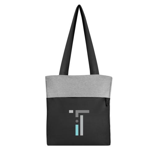 Bags - Tote Bags - TechSavvy Heathered Laptop Tote