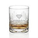CrystalVogue 12oz Etched DOF Glass Set