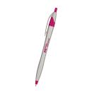 SILVER WITH FUCHSIA;Silver / Chrome