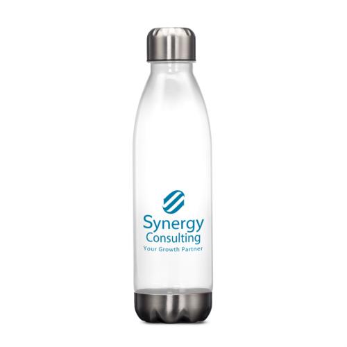Drinkware - Water Bottles - AquaSheen 20oz ClearView Stainless-Base Bottle