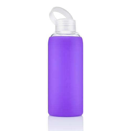 Drinkware - Glass Bottles - VibrantGuard 18oz Glass Bottle