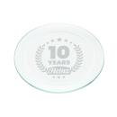 JadeBliss Etch Glass Coaster - Single