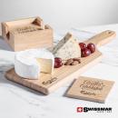 Swissmar&reg; Acacia Board & Bamboo Coasters