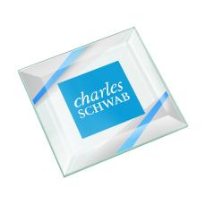 GlasSphere Bevel Coaster Set - VividPrint™ - Coasters
