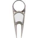 Matte Nickel White Grip;Silver / Chrome