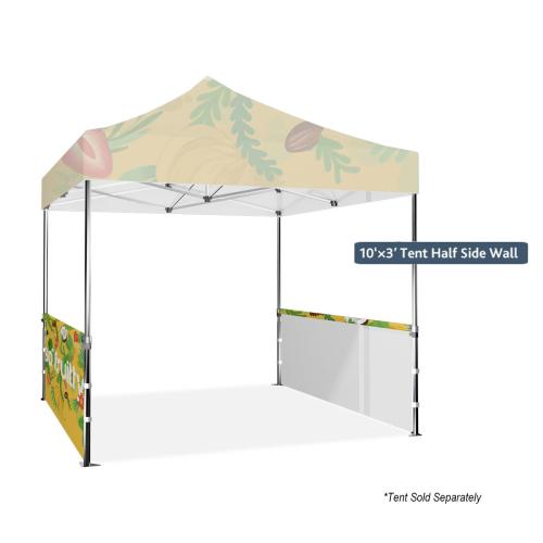 Tradeshow Accessories - Banners - VistaGuard 10'x3' Promo Tent Walls Duo