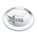 CrystalClear Etch Round Mirror Coaster