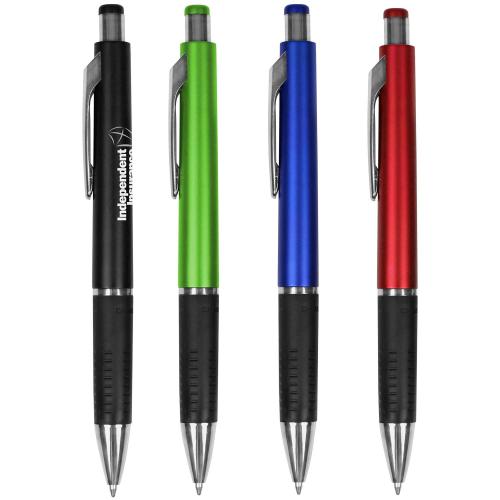 Pens & Writing - Plastic Pens - GlideGrip Metallic Promo Pen