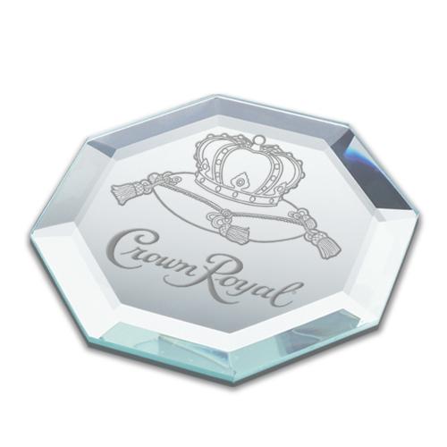 Drinkware - Barware - Coasters - GlimmerEdge Octagonal Glass Coaster