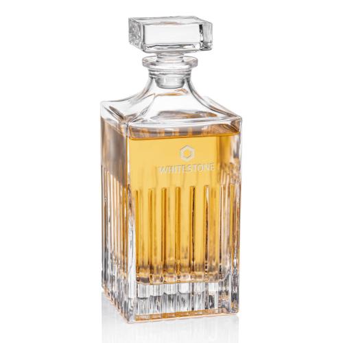 Drinkware - Barware - Decanters - EleganceCrystal 30oz Etched Decanter Set