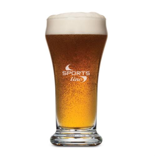Drinkware - Barware - Beer Glasses & Stiens - Charmed Pilsner 6.5oz Glass Set - Etched