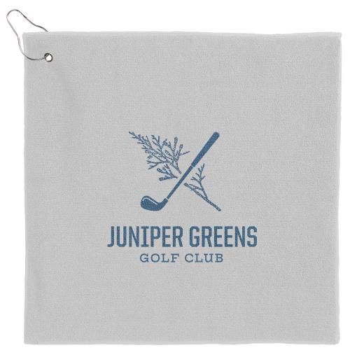 Sports & Outdoors - Golf Accessories - EcoGolf Terry Hook Towel - 15x15