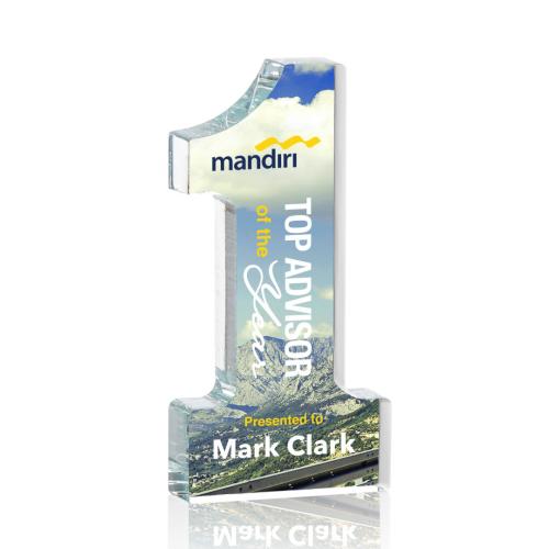 Desk & Office - Paperweights - CrystalClear Triumph 3D Etch Award