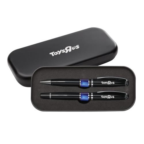 Pens & Writing - Gift Sets - ValoGlow Duo Pen Gift Set - Engraved Elegance