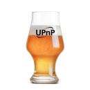 CraftBrew Elegance Crystal Beer Glass Duo