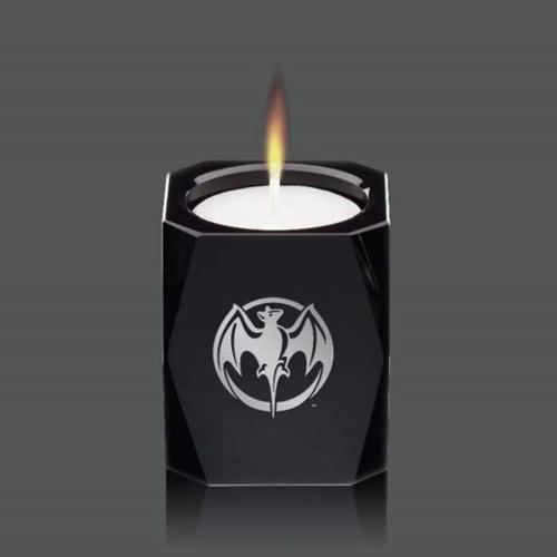 Home & Kitchen - Candles - LumiCrystal Black Candle Set