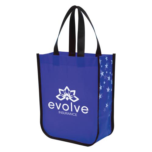 Bags - Tote Bags - Non-Woven - Starlite Laminated Water-Resistant Tote