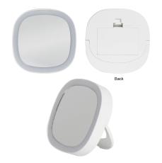 Illuminate Travel Mirror - White LED Stand - Health & Wellness