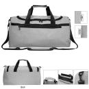 EcoTravel rPET Heather Gray Duffel Bag
