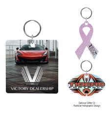 CrystalShape Full-Color Acrylic Key Tag - Auto & Tools