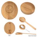 EcoNest Engraved Bamboo Spoon Rest