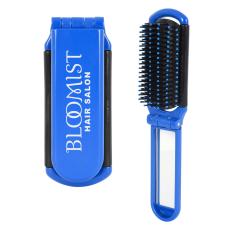 GlamFold Travel Brush & Mirror - Health & Wellness