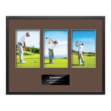 TrioVision Metal Multi-Photo Frame - Picture Frames