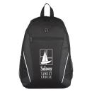 MetroSync Black Nylon Backpack