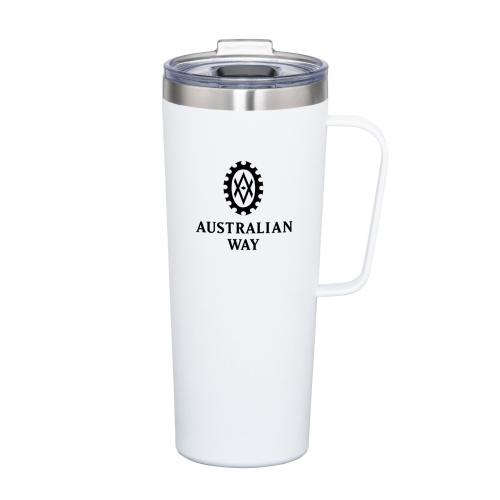 Drinkware - Tumblers - Travel Tumblers - EnduraSteel 28oz Sleek Traveler Mug - Sliding Lid
