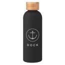 EcoChill 17oz Bamboo Steel Bottle