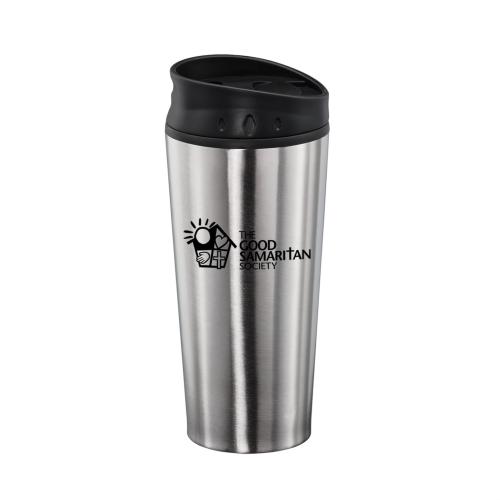 Drinkware - Tumblers - SleekSpillSafe 15oz Stainless Tumbler with Slide Lid