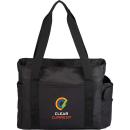 EcoVenture Recycled Travel Tote - Black